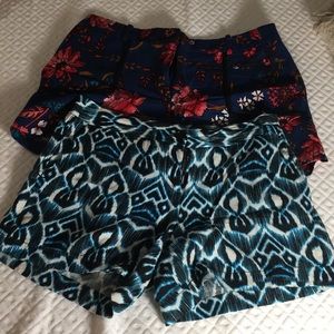Two pair of shorts